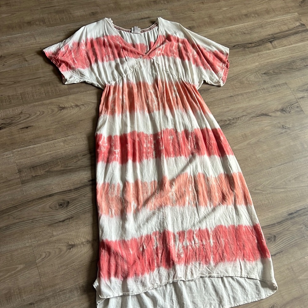 Tee shirt maxi dress
